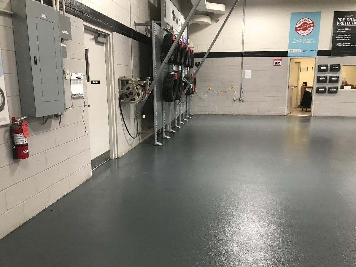 Gallery Commercial epoxy polished concrete stained residential floor basement garage